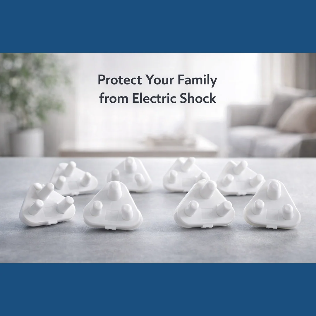 Baby Safety Socket Cover – Big Electric Plug Protector | Velvet Wheels - Image 4