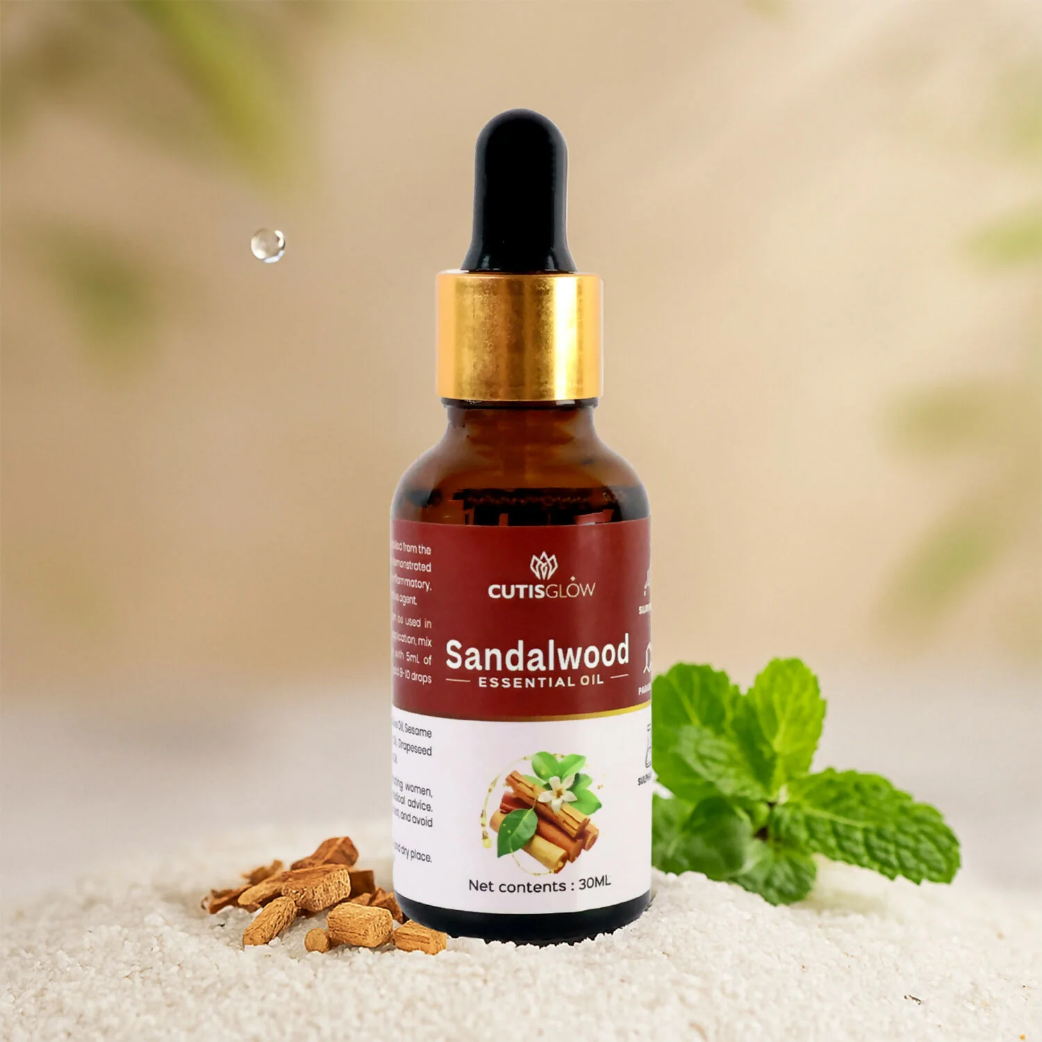 Sandalwood Essential Oil – 100% Pure Natural Aromatherapy Oil - Image 5
