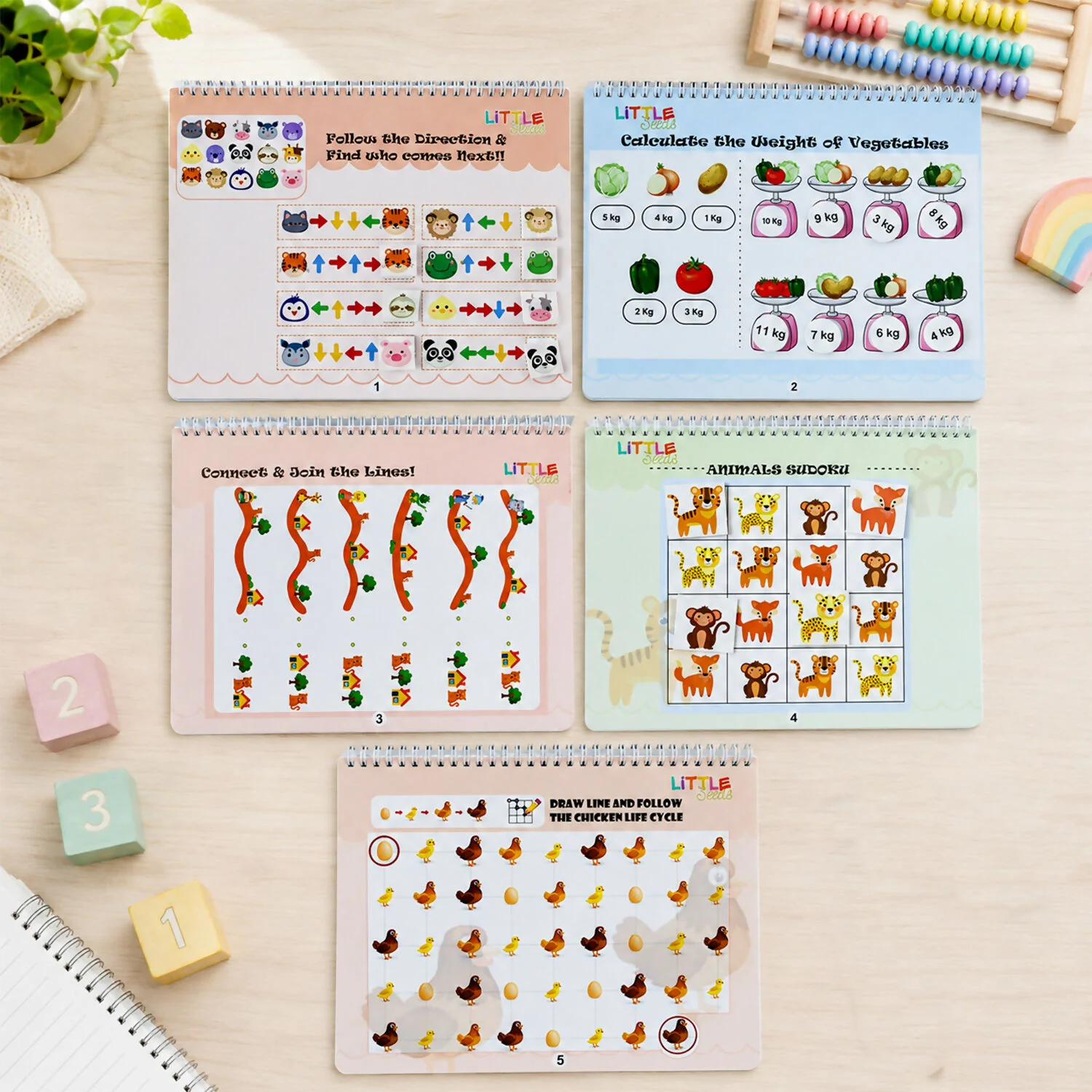 Velcro Activity Book for Kids – Interactive Learning Fun for 4+ - Image 4