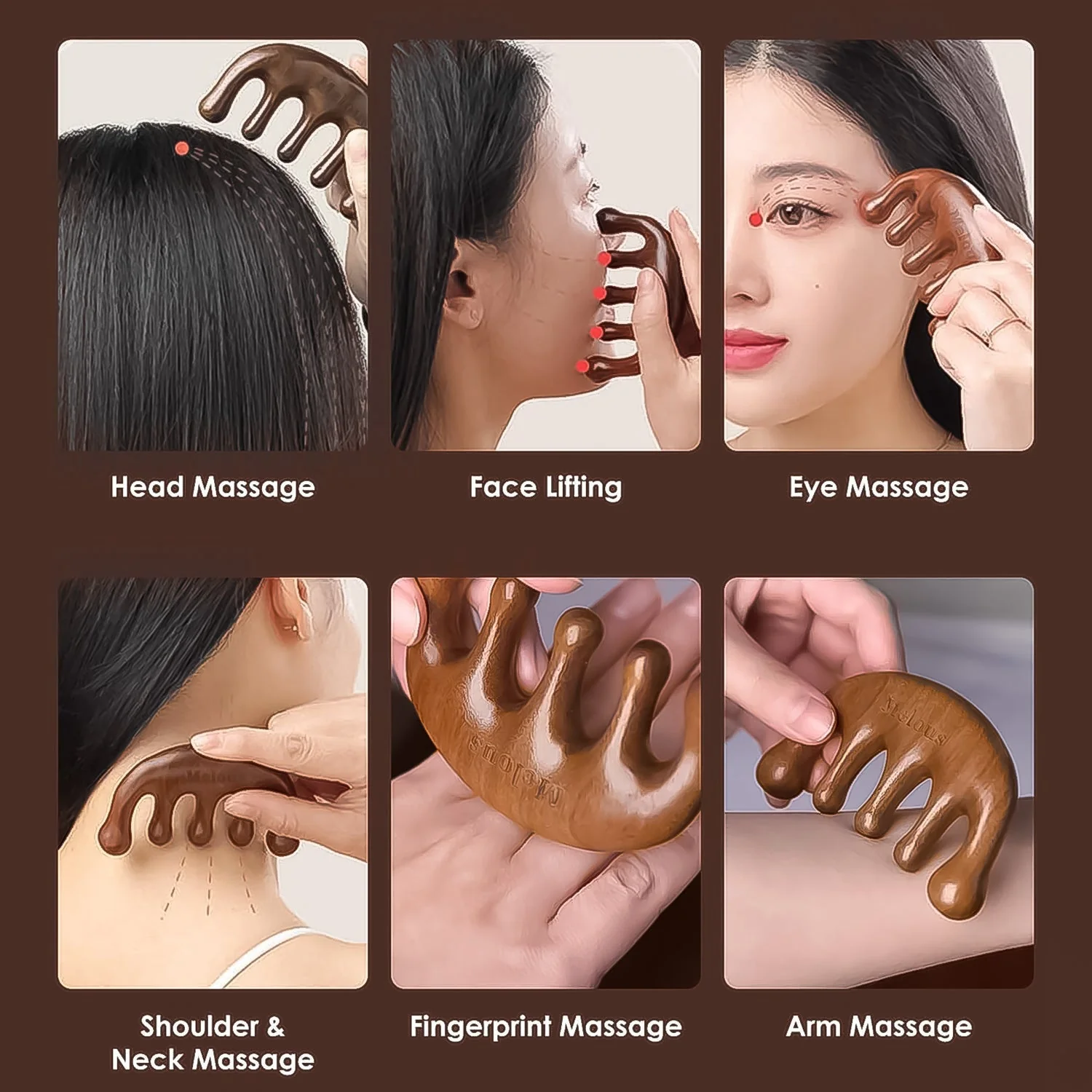 Scalp Relaxing Head Massager Comb – Lightweight & Durable Relief - Image 5