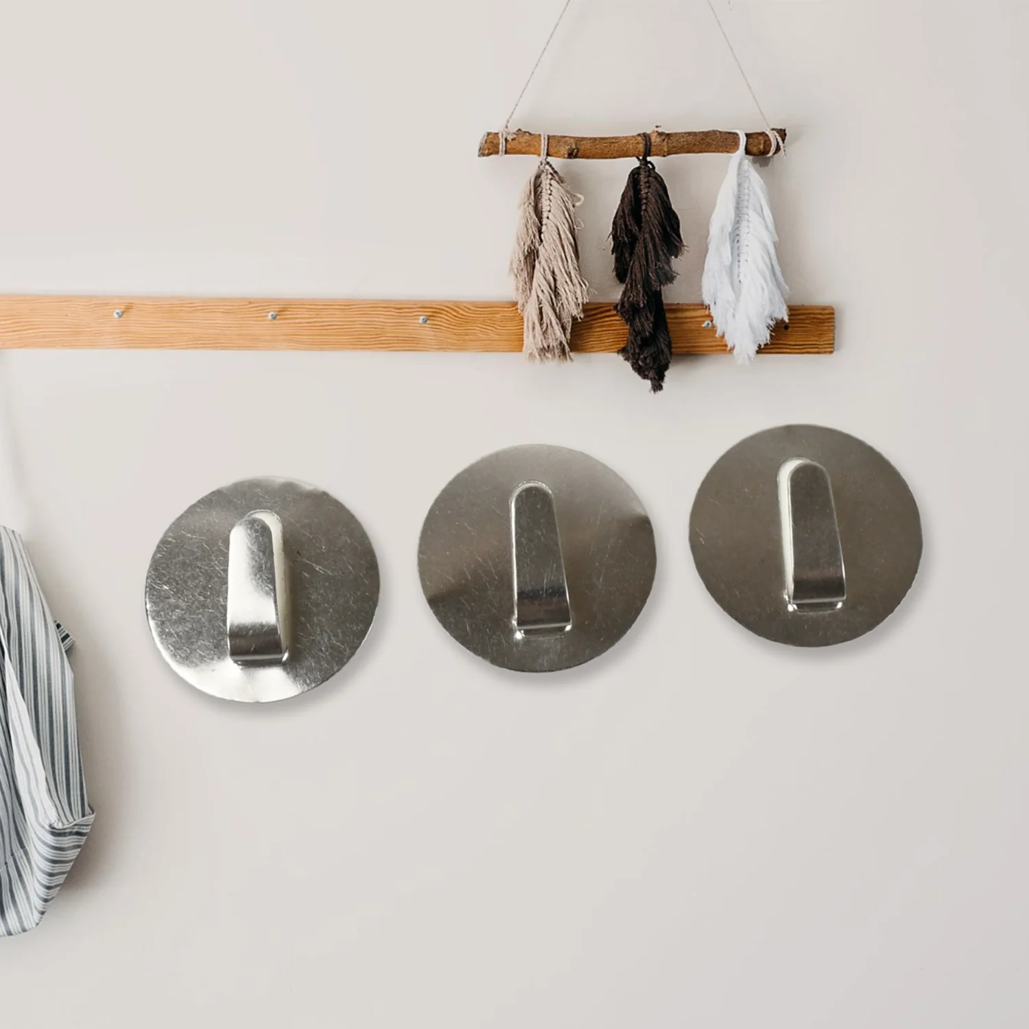 Self-Adhesive Hooks – Heavy Duty Steel Wall Hangers | Bathora - Image 4