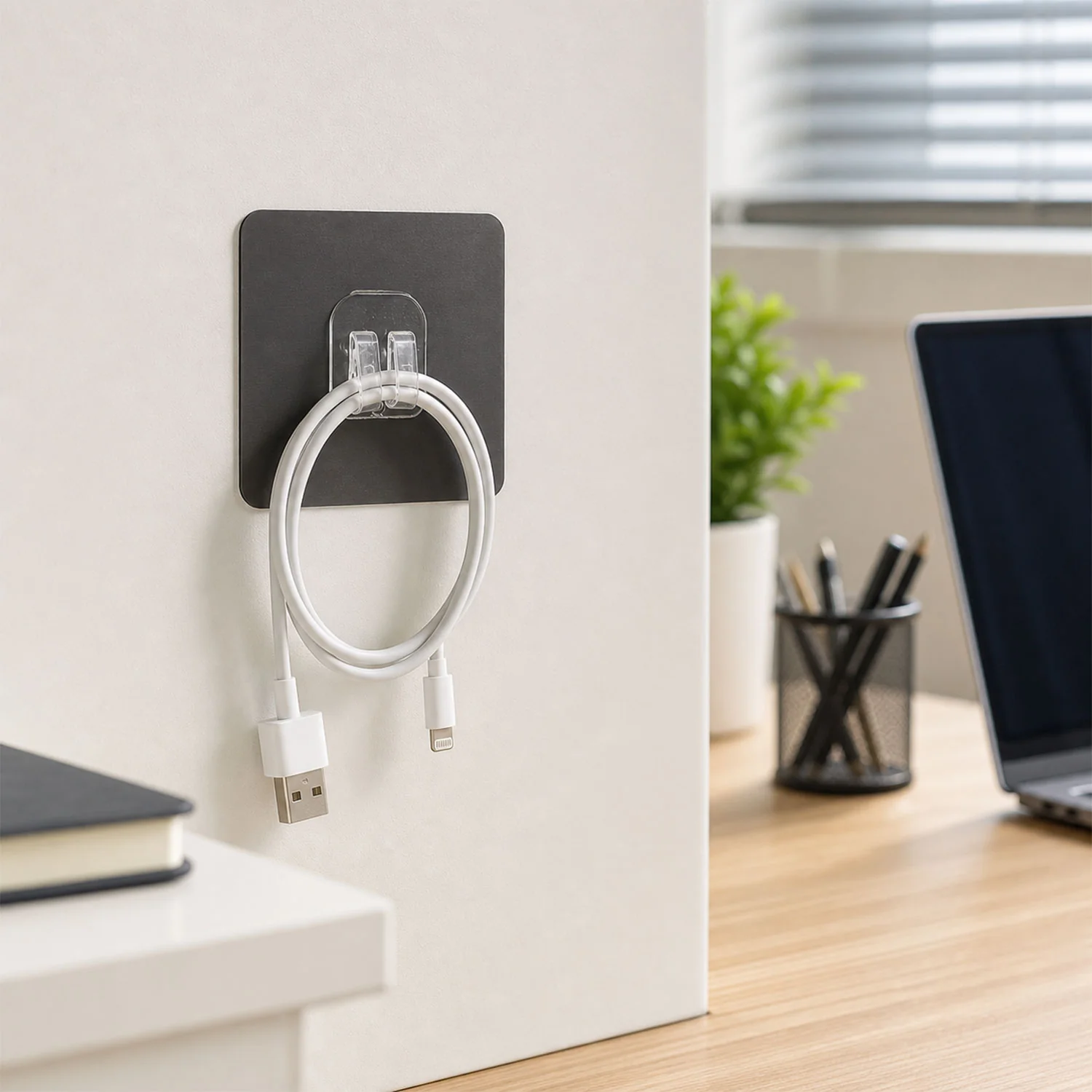 Self-Adhesive Transparent Wall Hook – Damage-Free, Reusable Holder - Image 7