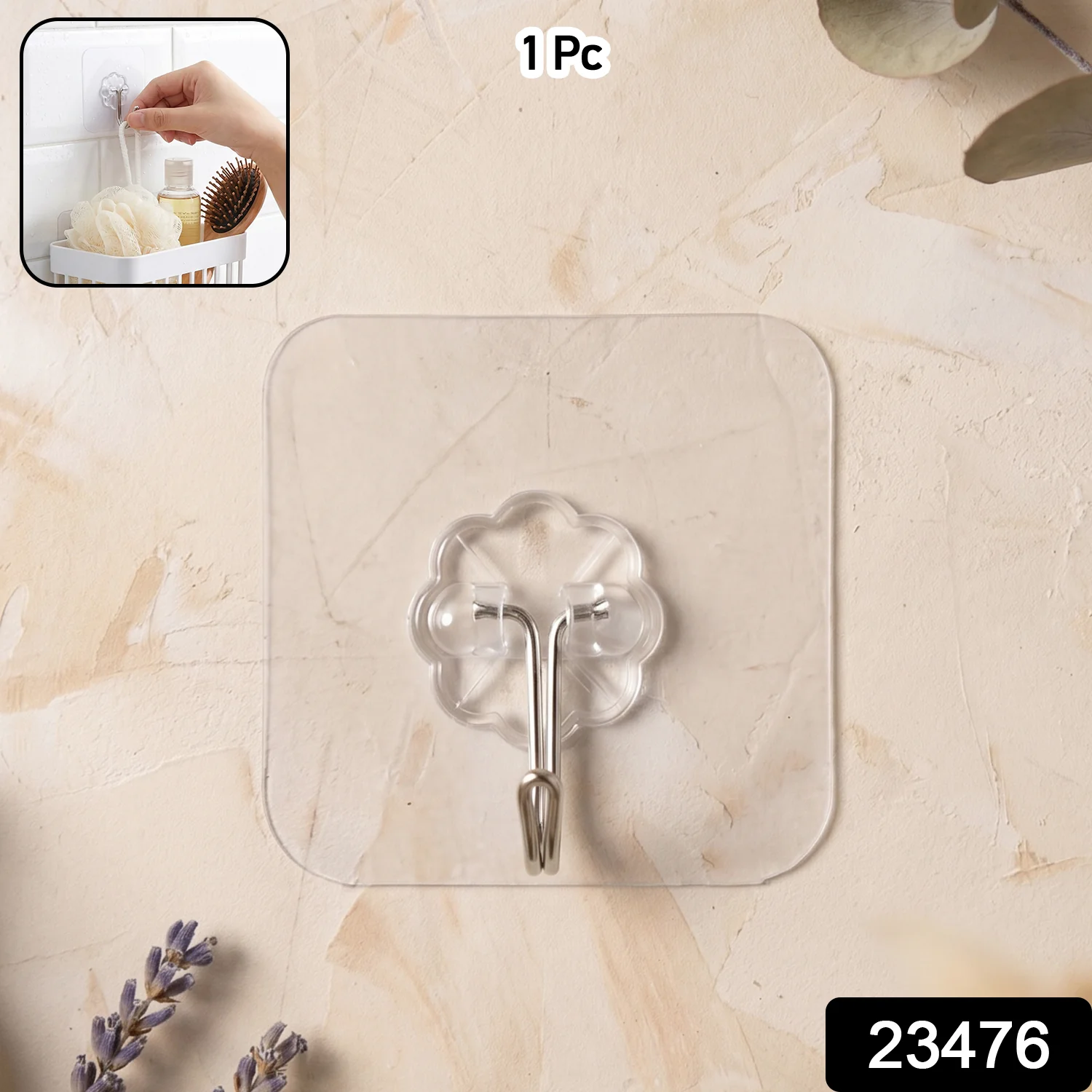 Self-Adhesive Wall Hook – Damage-Free Universal Organizer - Image 2
