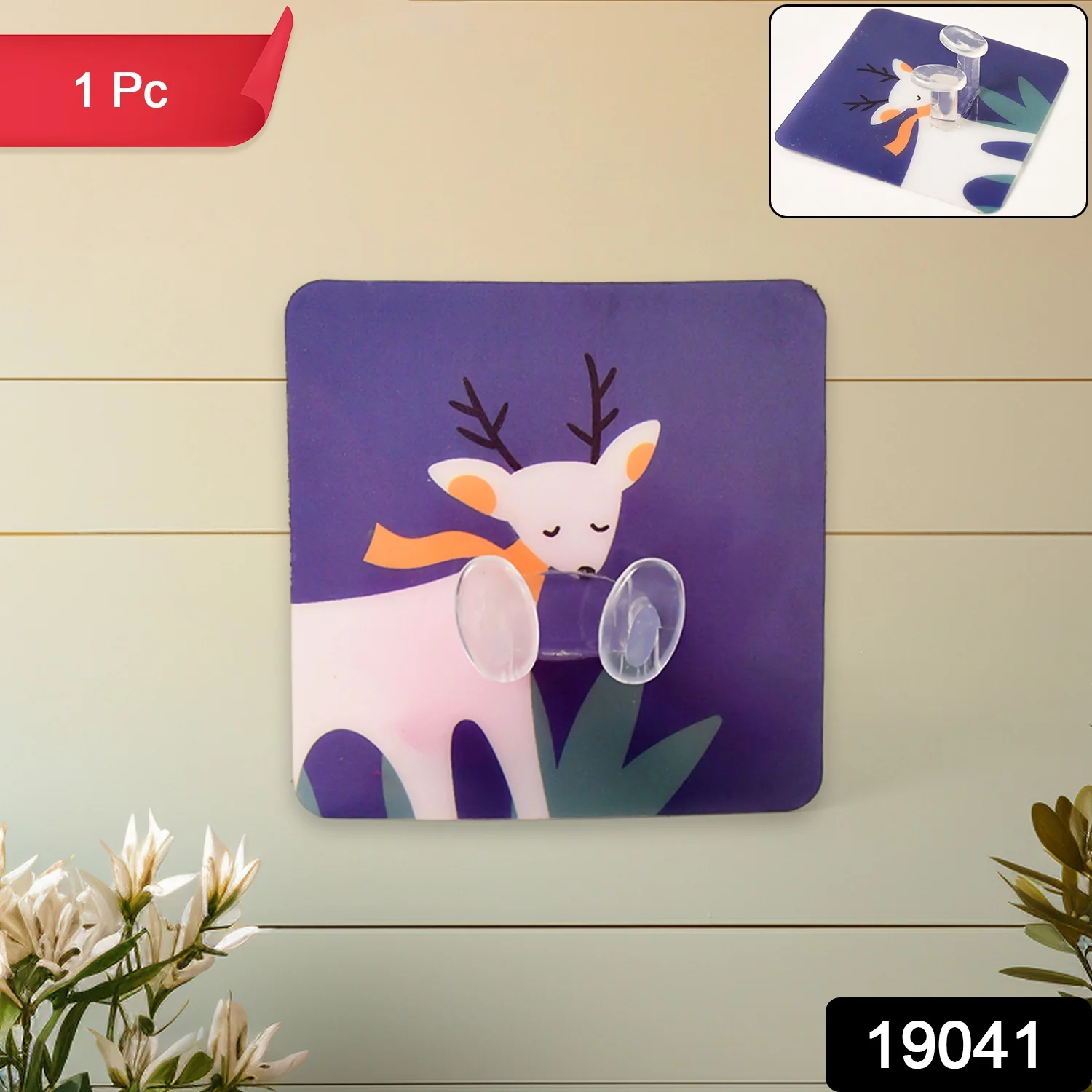 Self-Adhesive Wall Hook – Drill-Free, Waterproof & Reusable - Image 2