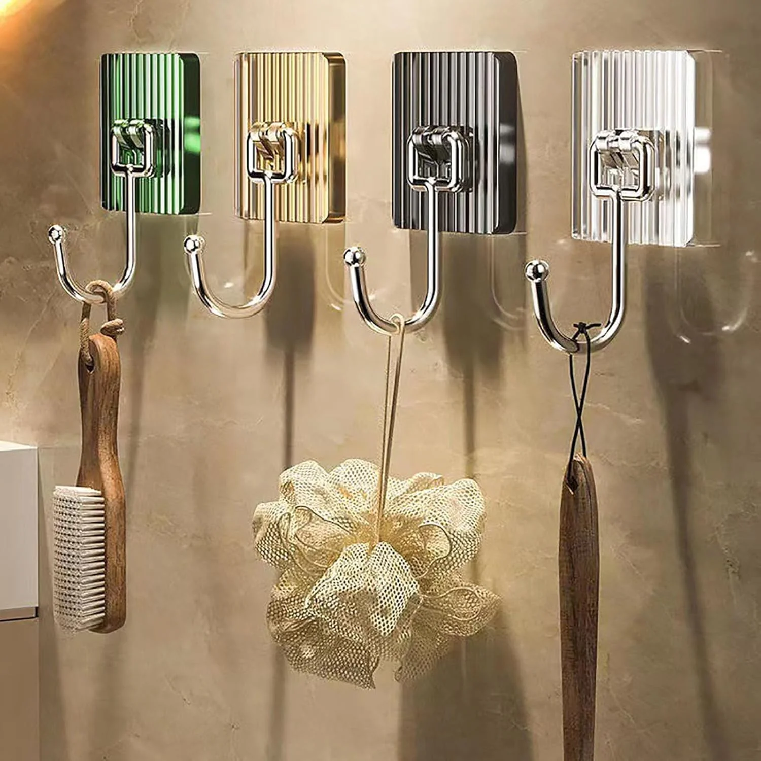 Self Adhesive Wall Hook – Waterproof & Damage-Free Quick Install - Image 3