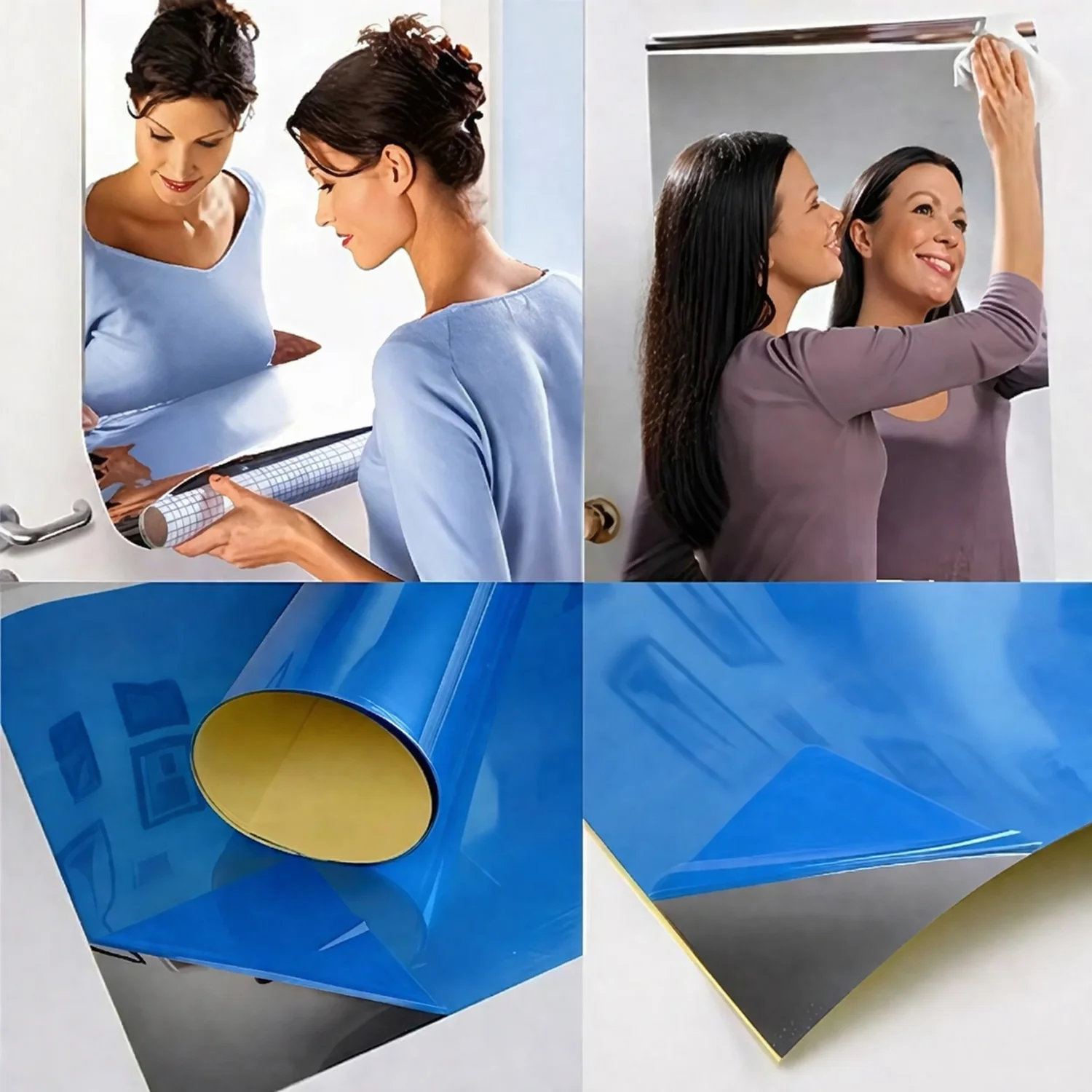 Self Adhesive Wall Mirror Sheet – Unbreakable & Easy to Install - Image 8