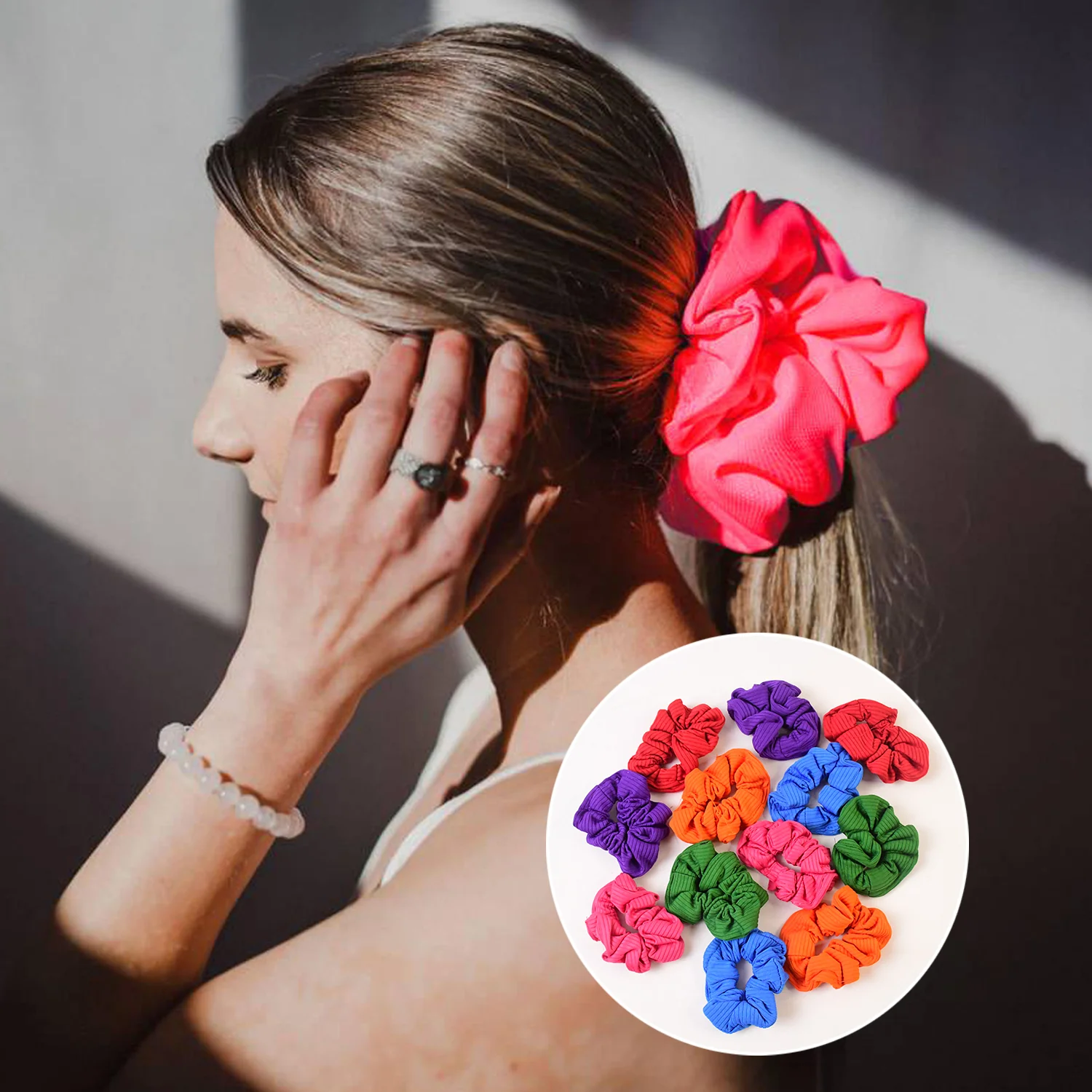 Elastic Hair Band Set – Soft, Stylish, and Gentle Hold - Image 6