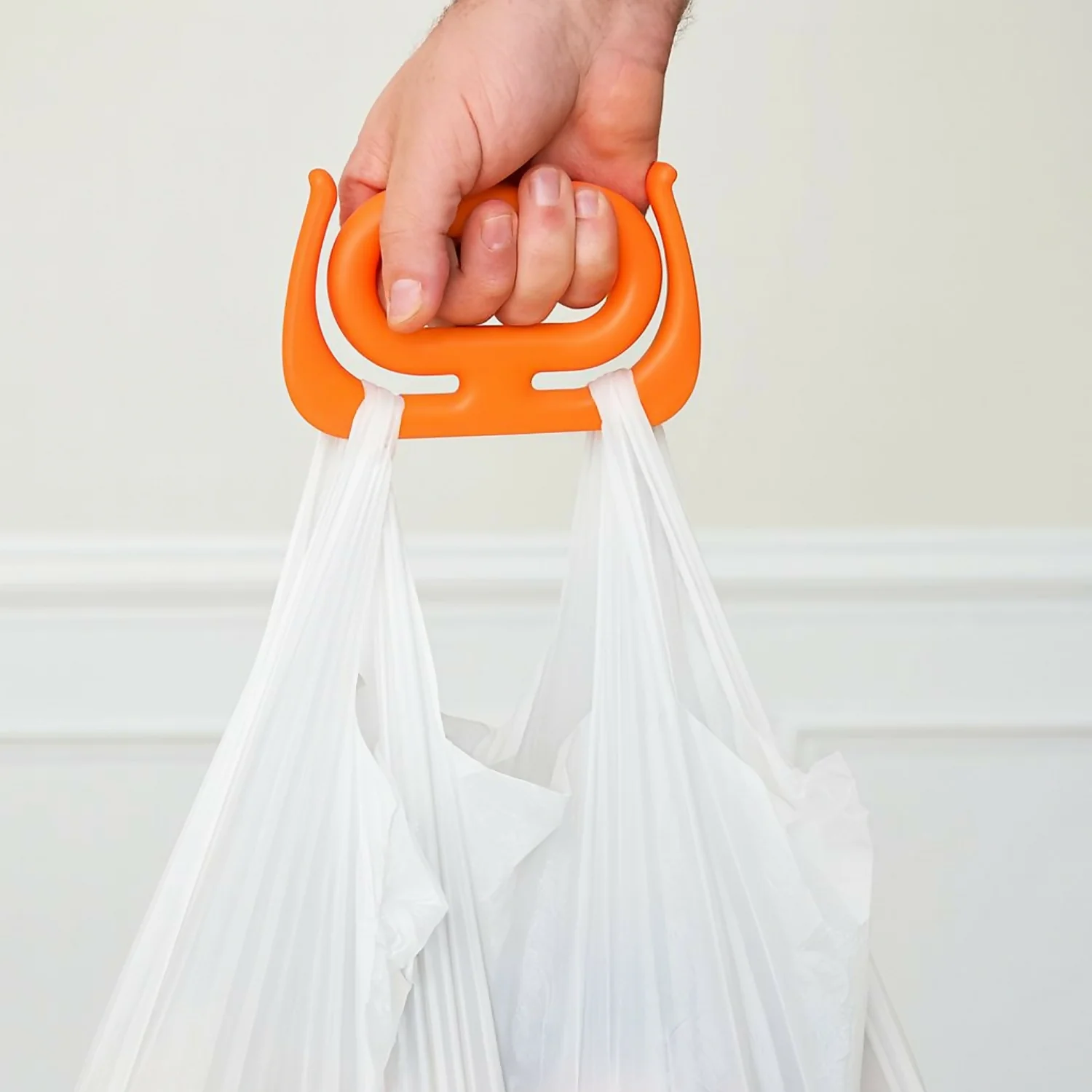 Heavy Duty Grocery Bag Carrier Handles – Ergonomic Comfort Set of 2 - Image 2
