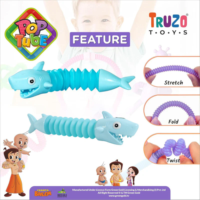 Shark Shape Magic Spring Toy – Fun Stretchable Fidget for Kids - Image 7