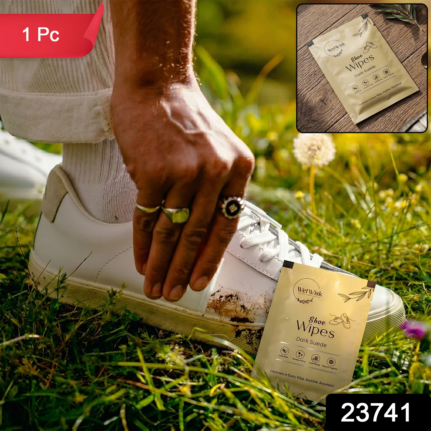 Shoe Cleaning Wet Wipes – Fast Scrubbing & Travel-Friendly - Image 2
