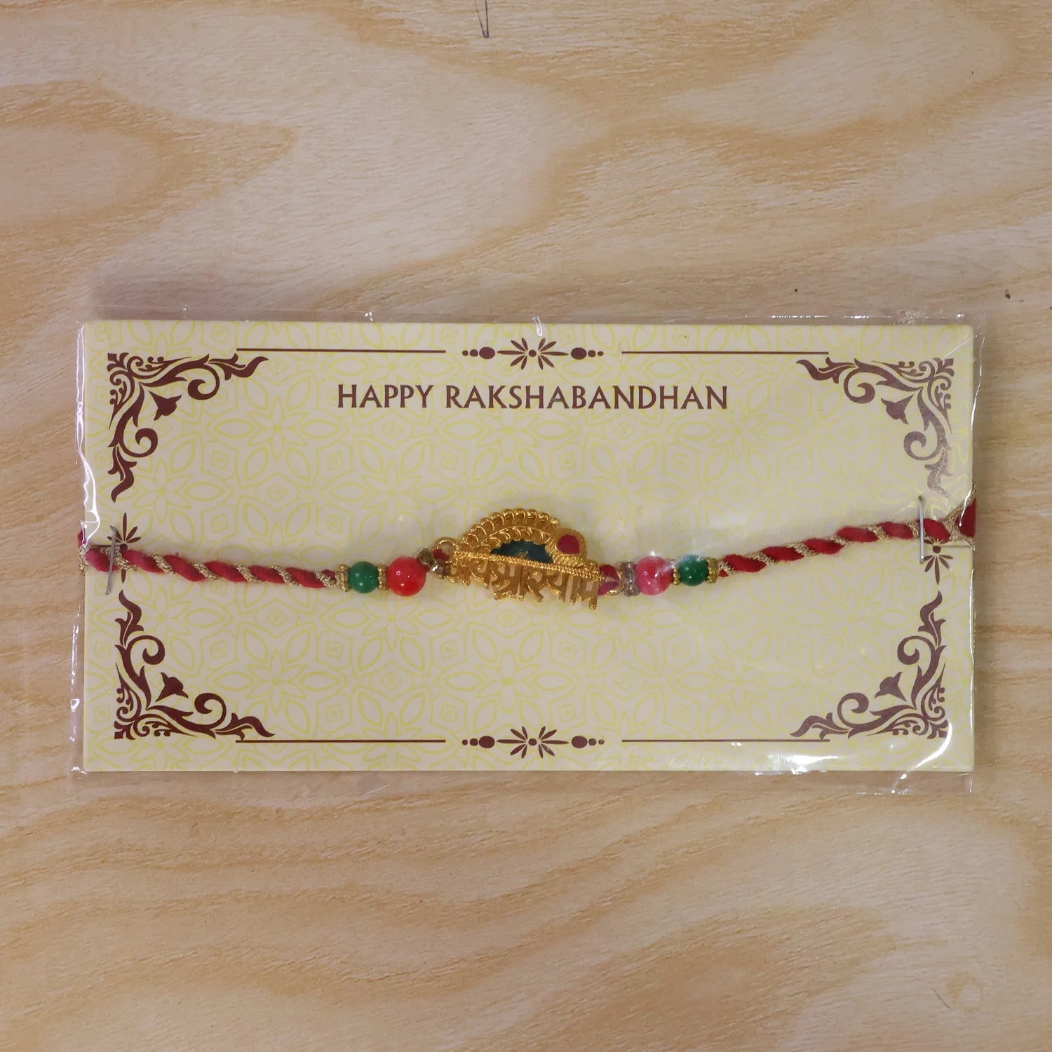 Shree Shyam Green Rakhi for Brother Bhai Raksha Bandhan Festival Special Gift - Image 6