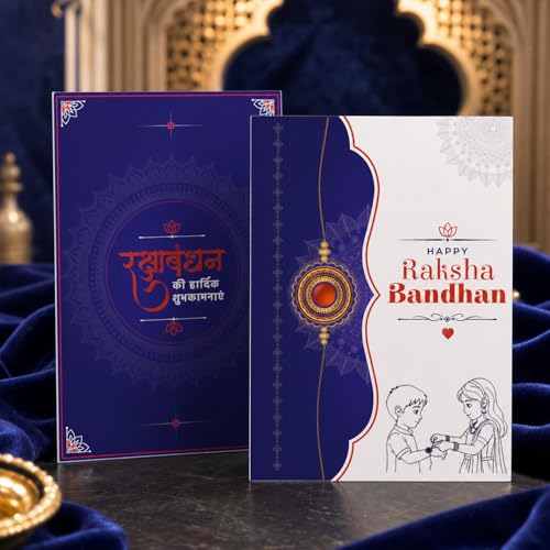 Shri Ram, Radhe Krishna Rakhi Combo - Raksha Bandhan Gift with Choco Beats 32gm, Pack of 6 - Image 12