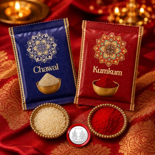 Shri Ram Rakhi Combo - Raksha Bandhan Gift with Tealight Candles 4pcs, Pack of 6 - Image 6