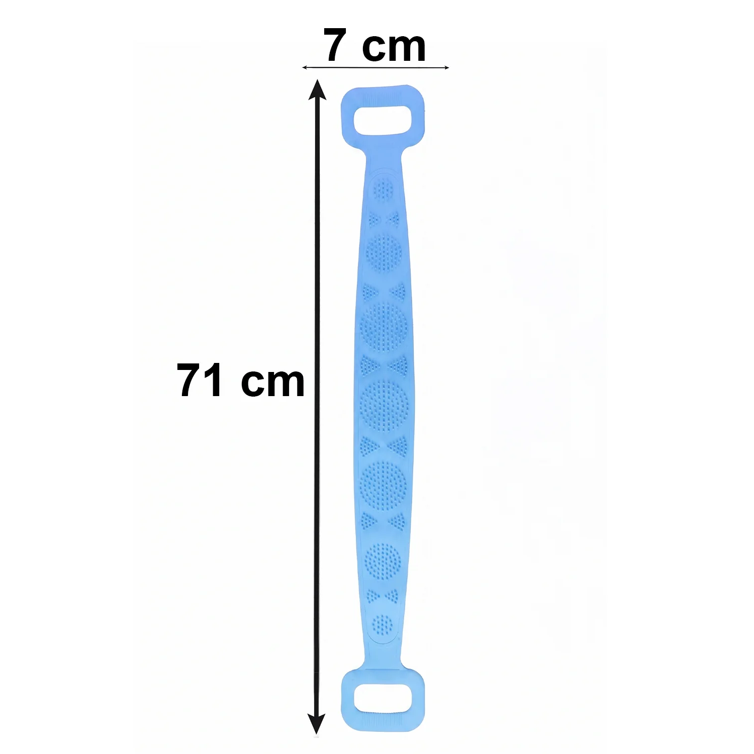 Silicone Back Scrubber Belt – Effective Dual-Handle Exfoliation - Image 7