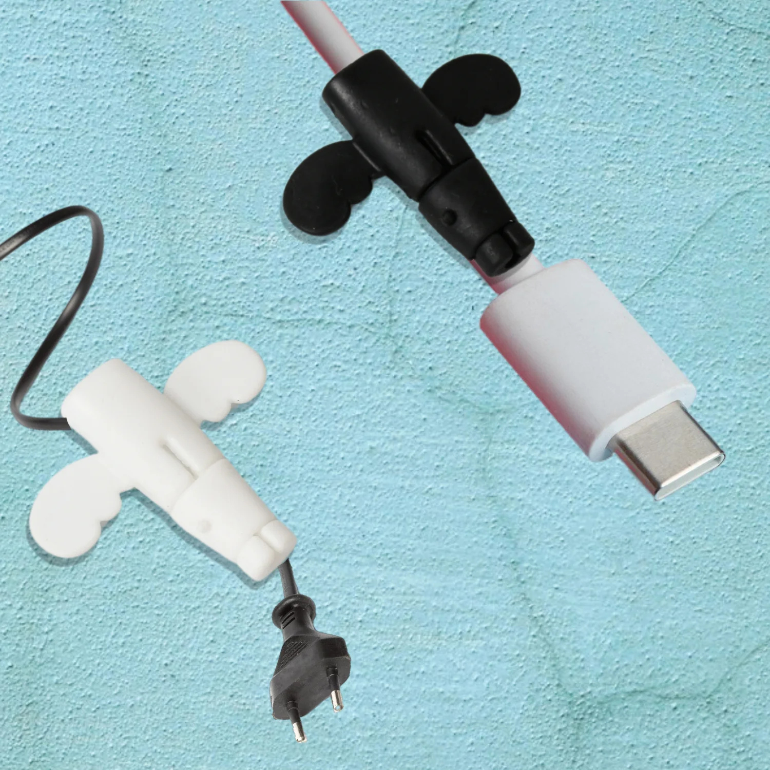 Silicone Cable Protector – Angel Cord Saver & Organizer | WipeTech - Image 2