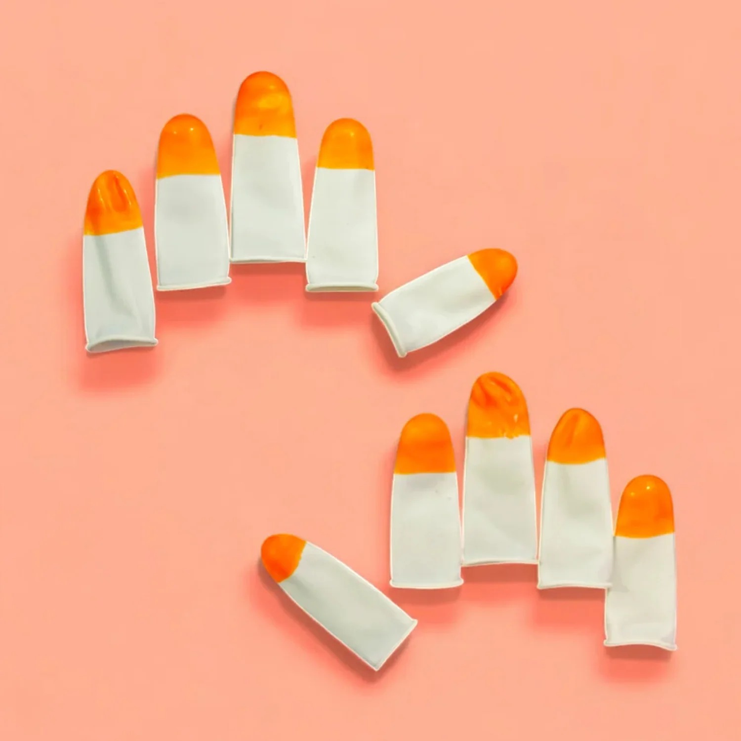 Silicone Finger Protector Caps, Reusable Anti Slip Fingertip Covers (10 Pcs Set) - Image 8