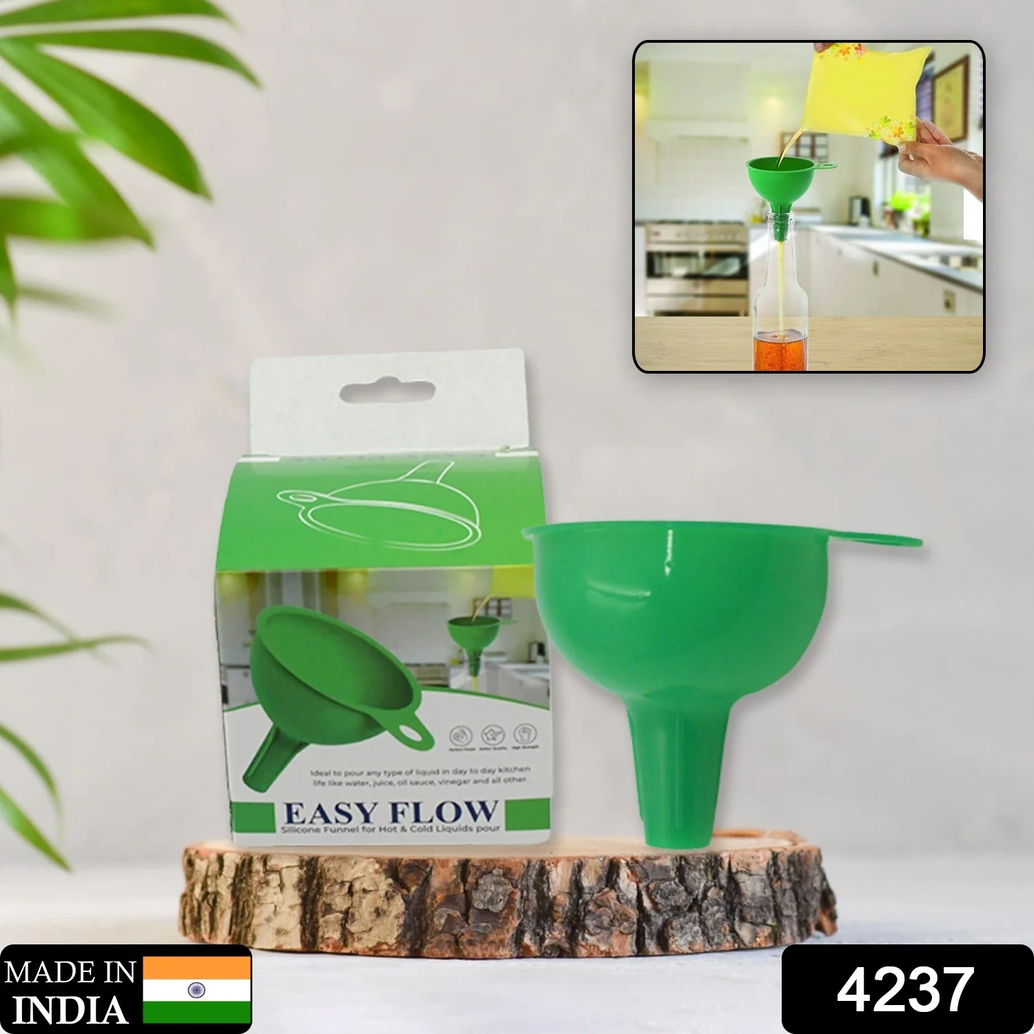 Silicone Funnel – Food-Grade Pouring Tool | Quickslice - Image 3