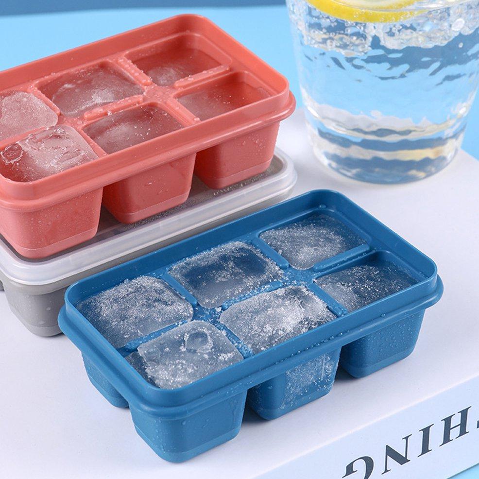 Silicone Ice Tray – Flexible 6-Grid Ice Maker for Home | DeoDap - Image 2