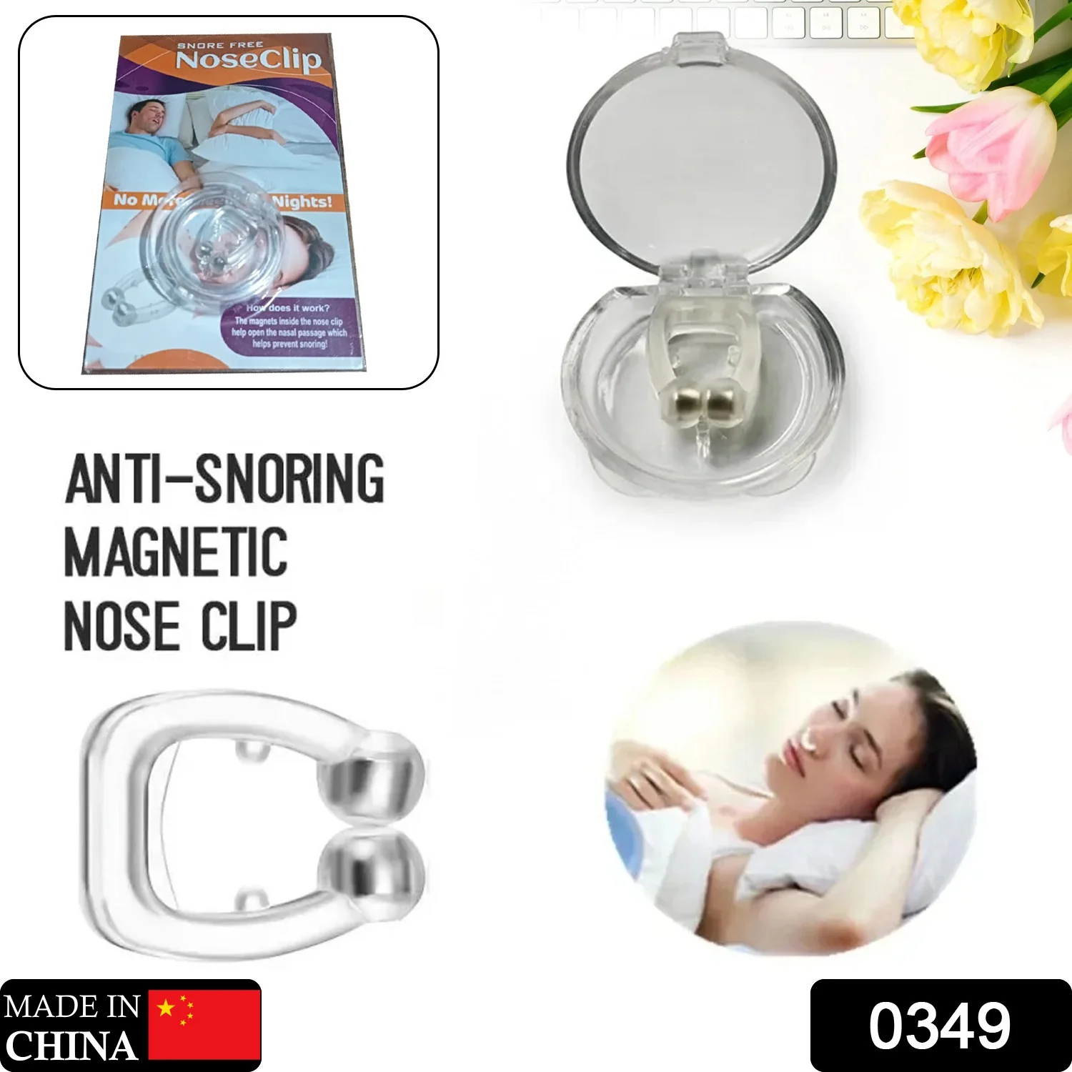 Anti-Snore Nose Clip – Silicone for Comfortable Sleep | AuriGlam - Image 7
