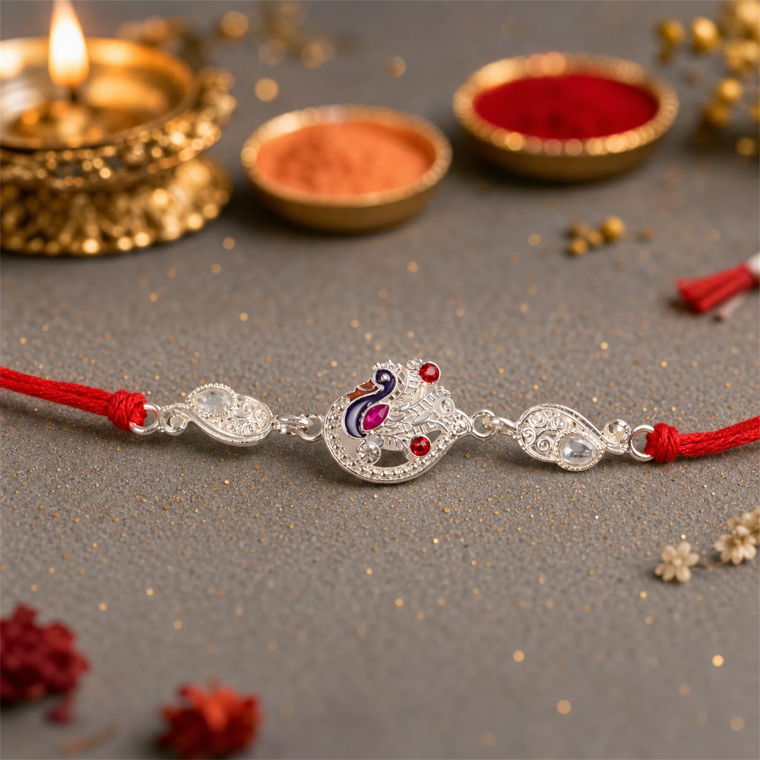 Rakhi – Traditional Brother & Sister Gift for Rakshabandhan - Image 4