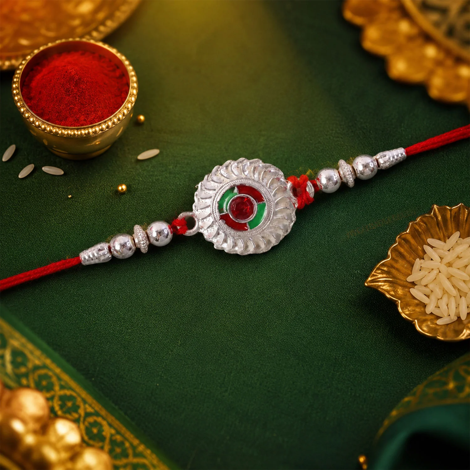Traditional Rakhi – Elegant and Stylish Festive Wrist Accessory - Image 4