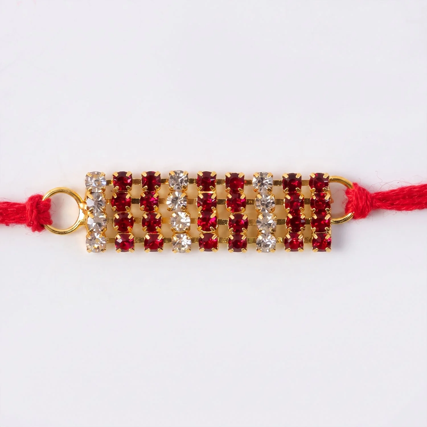 Simple Beaded Thread Premium Designer Traditional Rakhi for Brother - Image 5