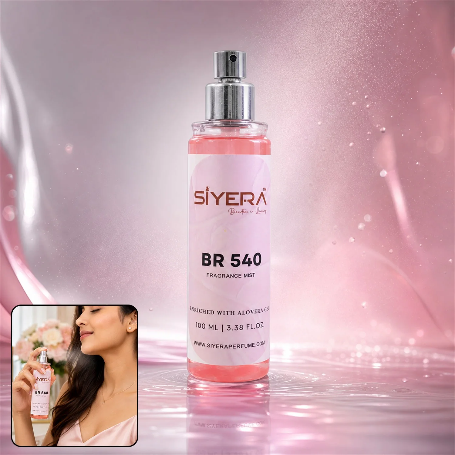 Fragrance Mist Body Spray – Enriched with Aloe Vera for Long-Lasting Freshness
