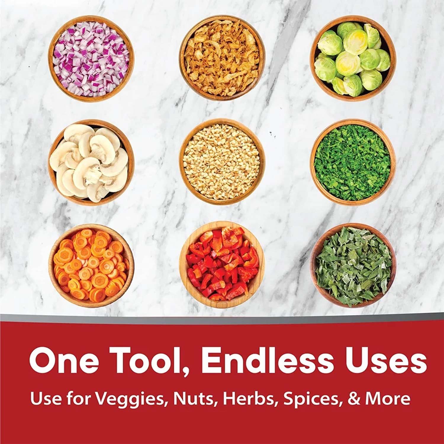 Vegetable & Fruit Chopper – Manual Slap Chop for Quick Prep - Image 6
