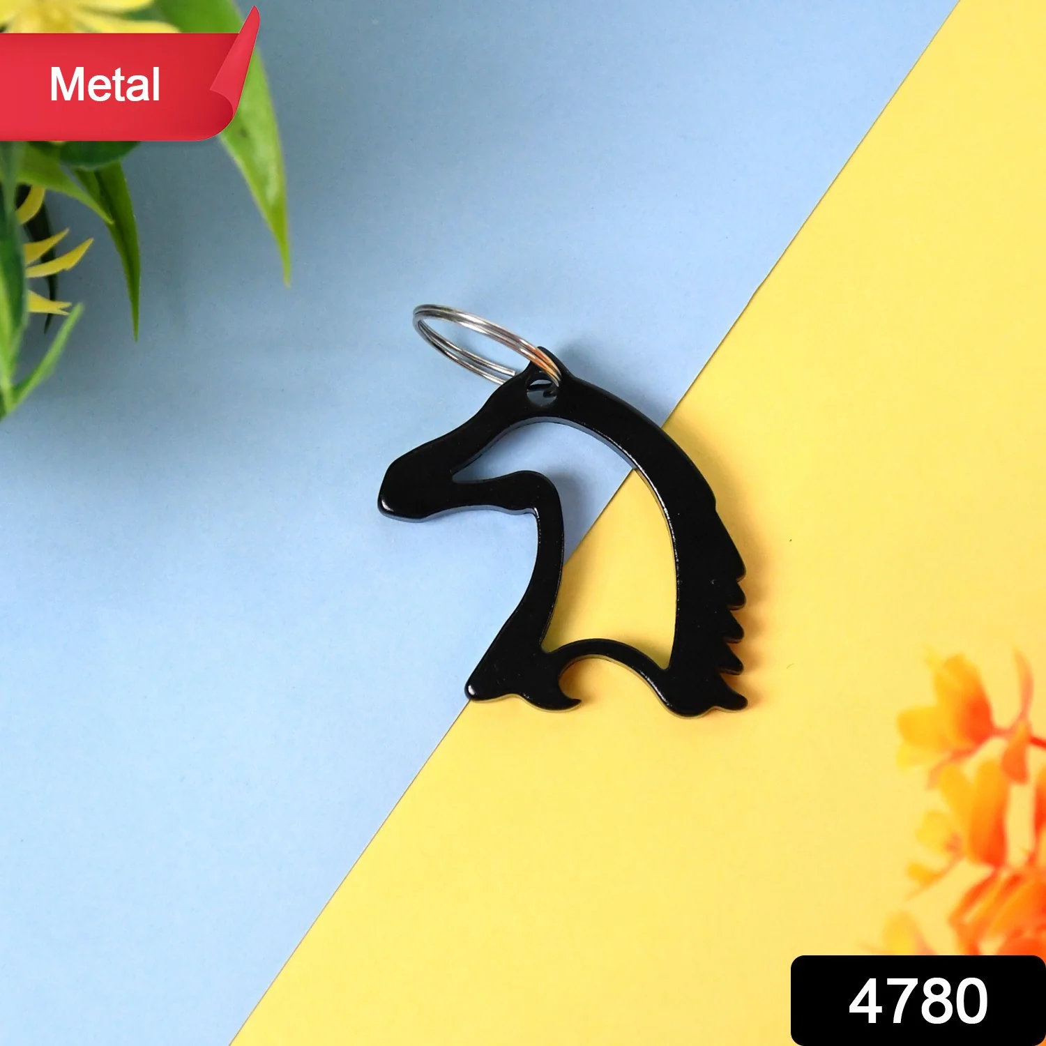 Horse Face Keychain – Durable Metal Equestrian Accessory | Styleva - Image 2