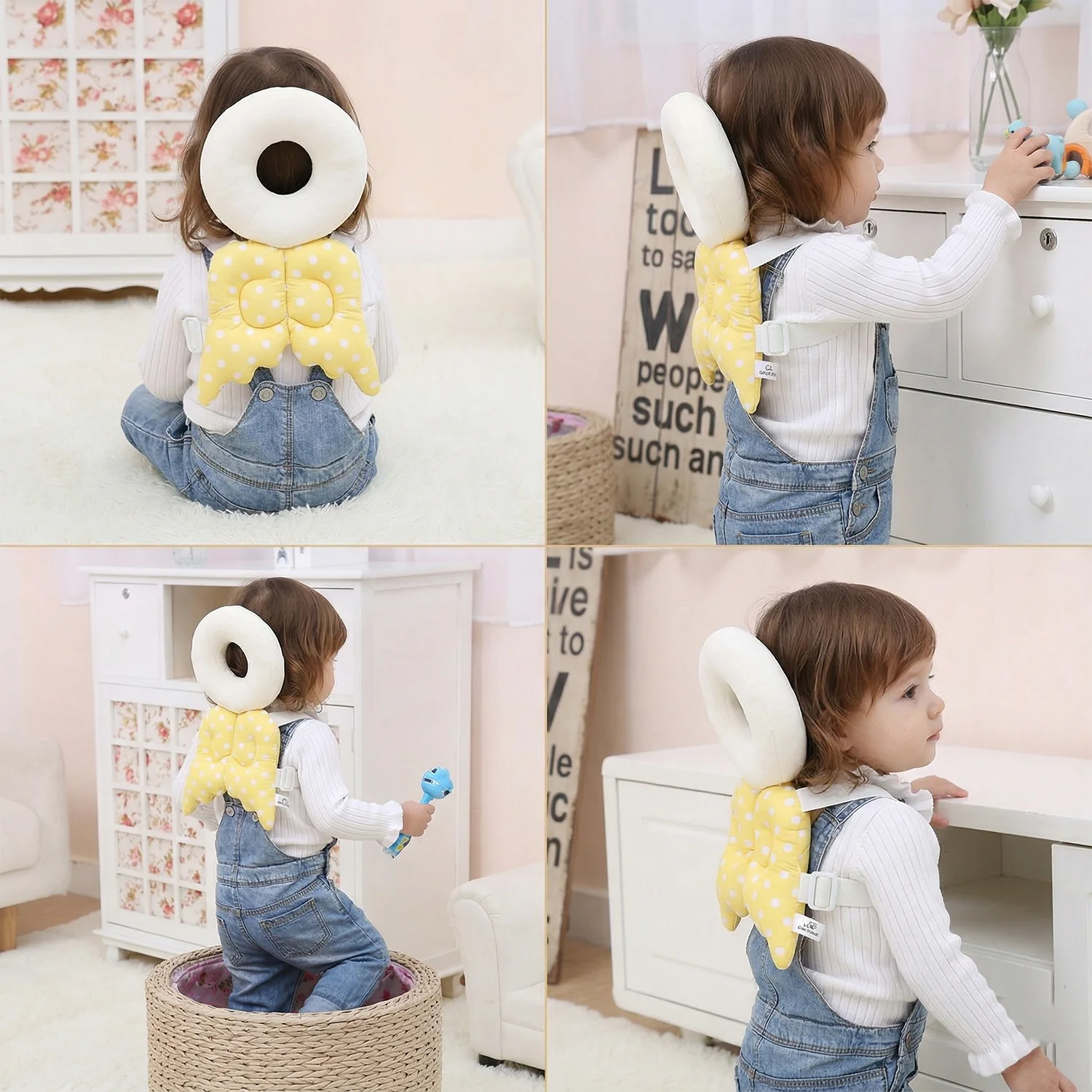 Baby Head Protector Cushion – Gentle Impact Absorption for Toddlers - Image 3