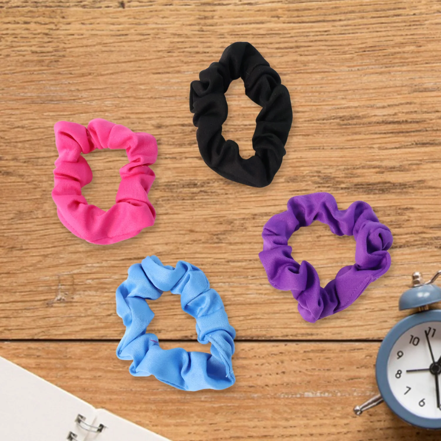 Hair Scrunchies Set – Soft, No-Pull & Crease-Free Bands - Image 4