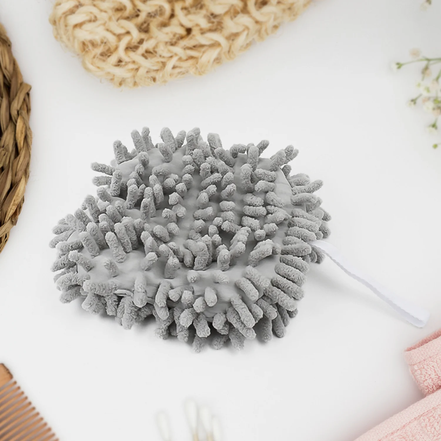 Hanging Hand Towel – Ultra Absorbent Microfiber | VelvaBloom - Image 3