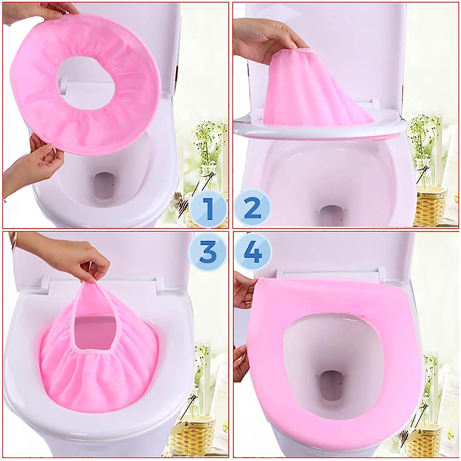 Washable Toilet Seat Cover – Soft & Warm | Bathora - Image 6