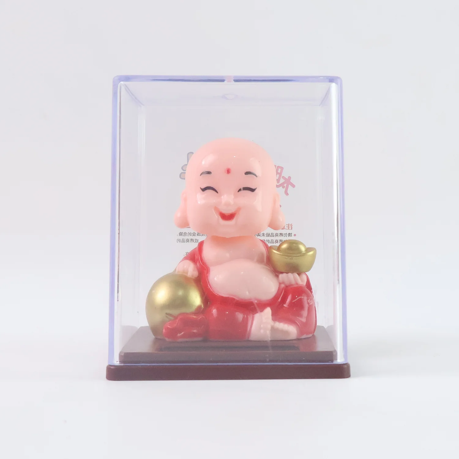 Solar Buddha Car Ornament – Moving Head Dashboard Decor | PowerXpert - Image 5