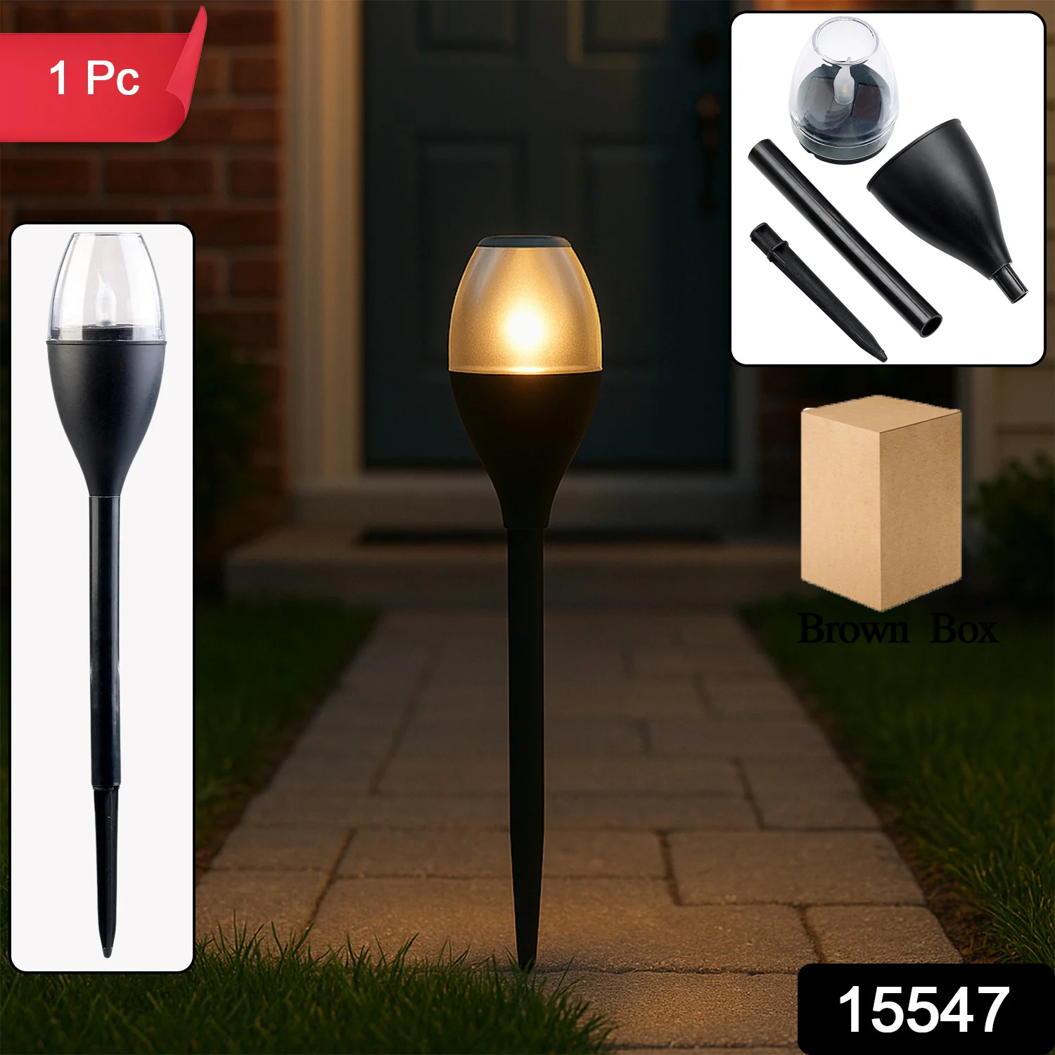 Solar-Powered Garden Pathway Light – Energy-Efficient LED - Image 2