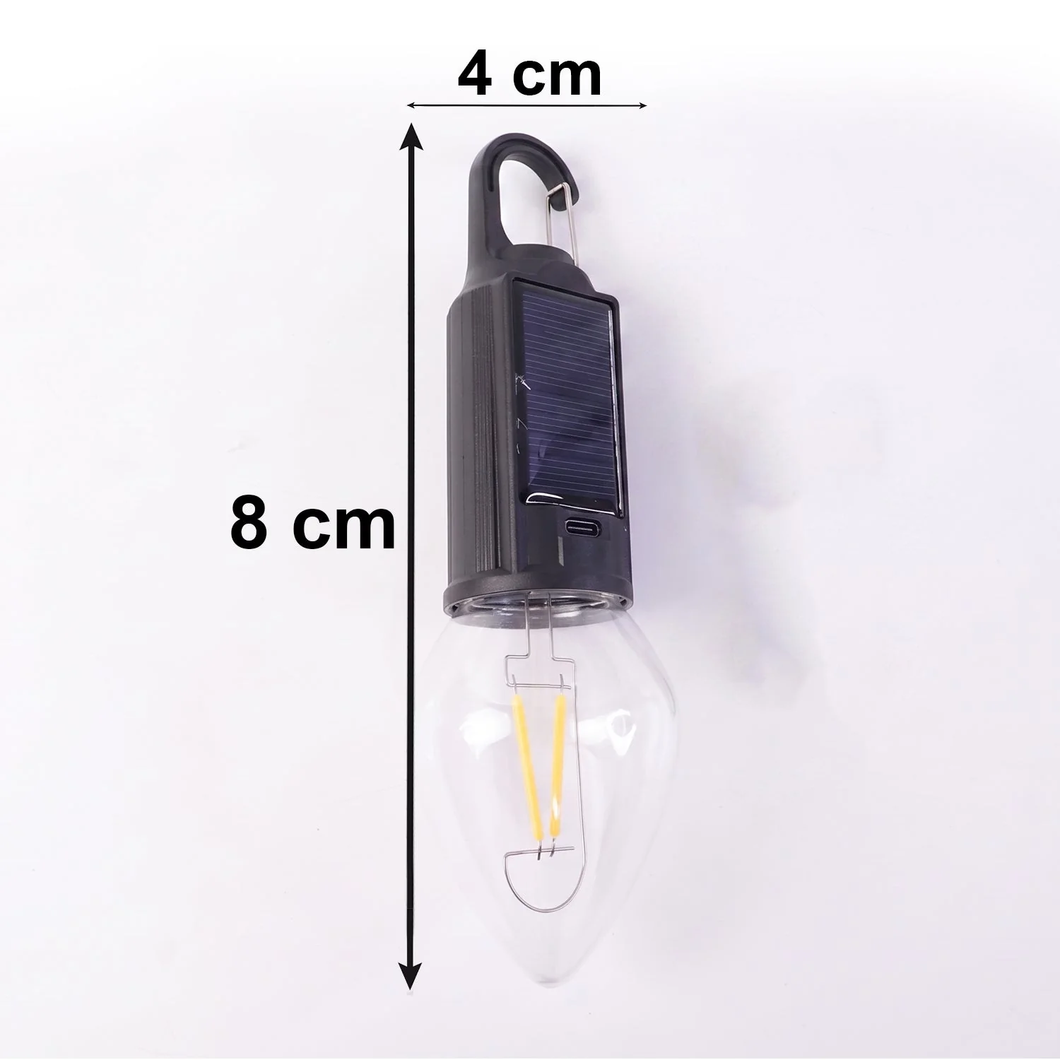 Camping Lantern – Eco-Friendly, Dual Charging with Warm LED - Image 6