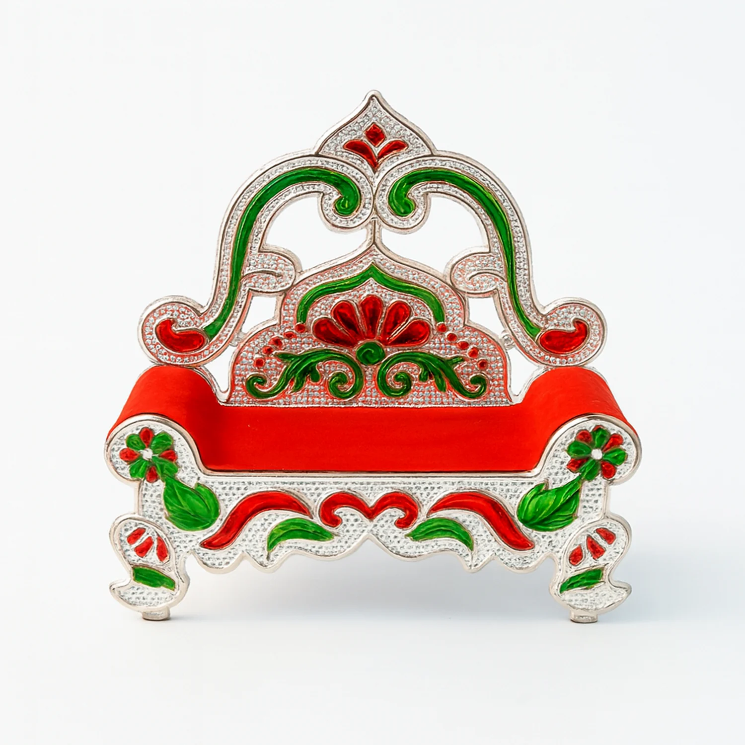 Small Decorative Singhasan – Elegant Plastic Throne for Pooja Idols - Image 5