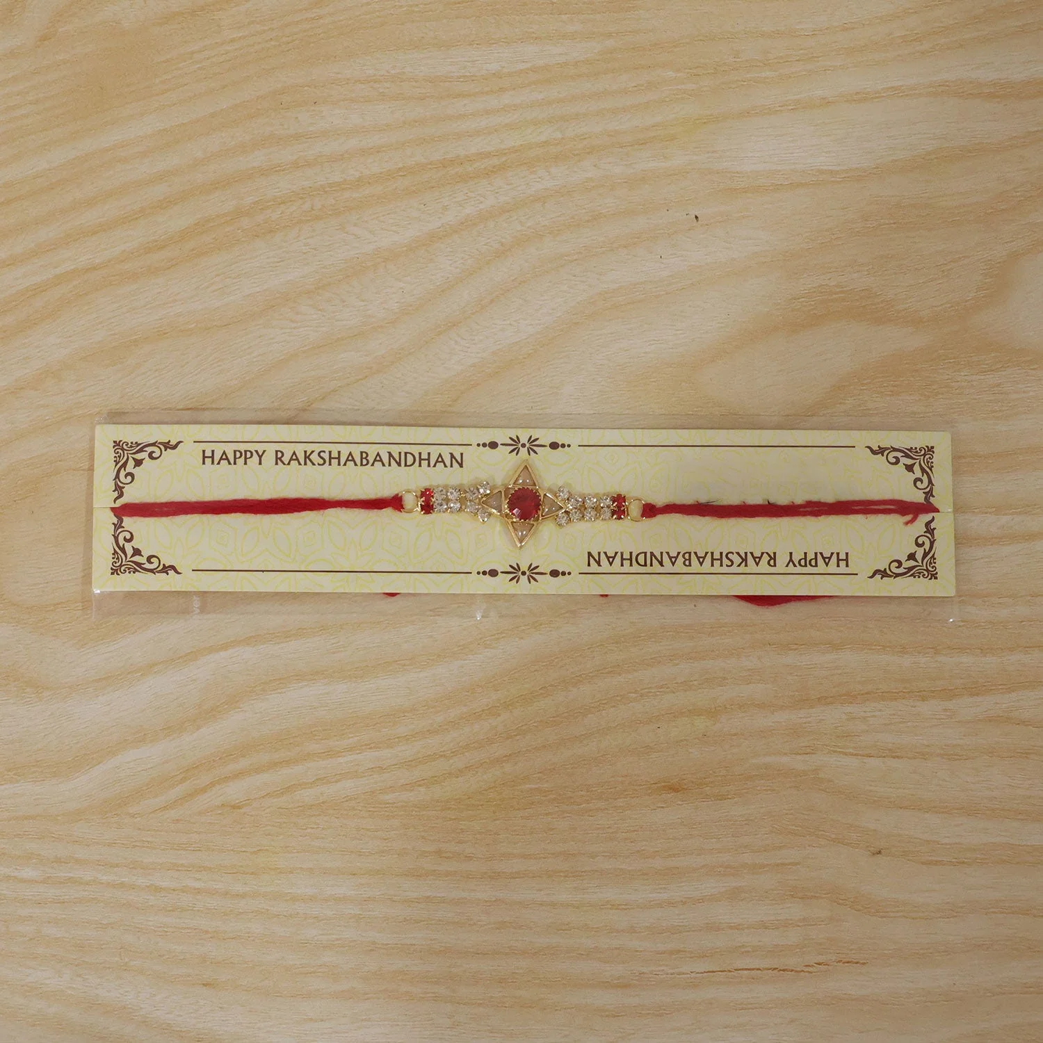 Sparkling Gold Star Rakhi – Elegant Design for Raksha Bandhan - Image 6