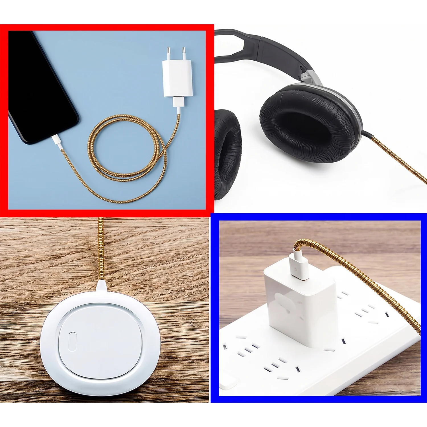 Spiral Cable Protector Sleeve – Durable Flexible Cord Saver - Image 3