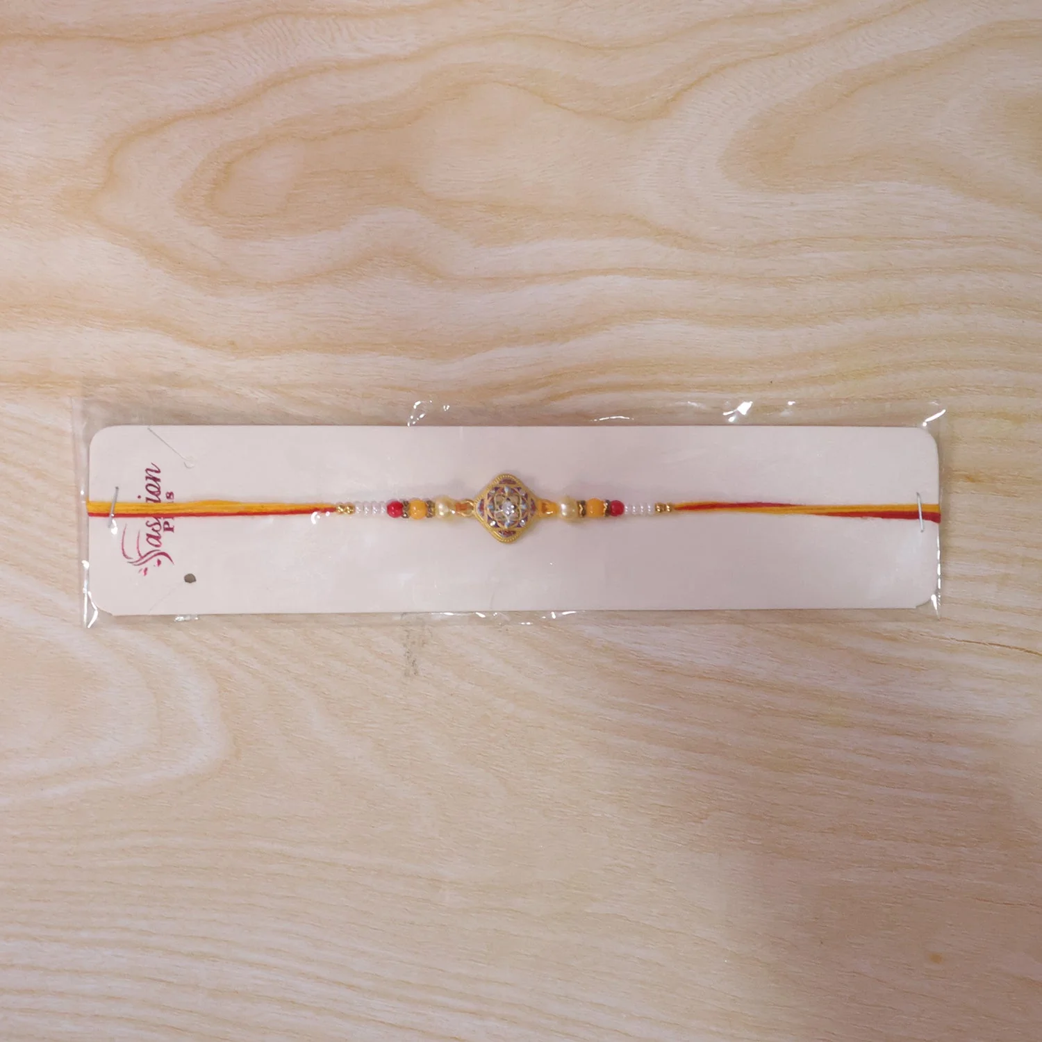 Square Kundan Stone Rakhi for Brother Bhai Raksha Bandhan Festival Special Gift Set - Image 6