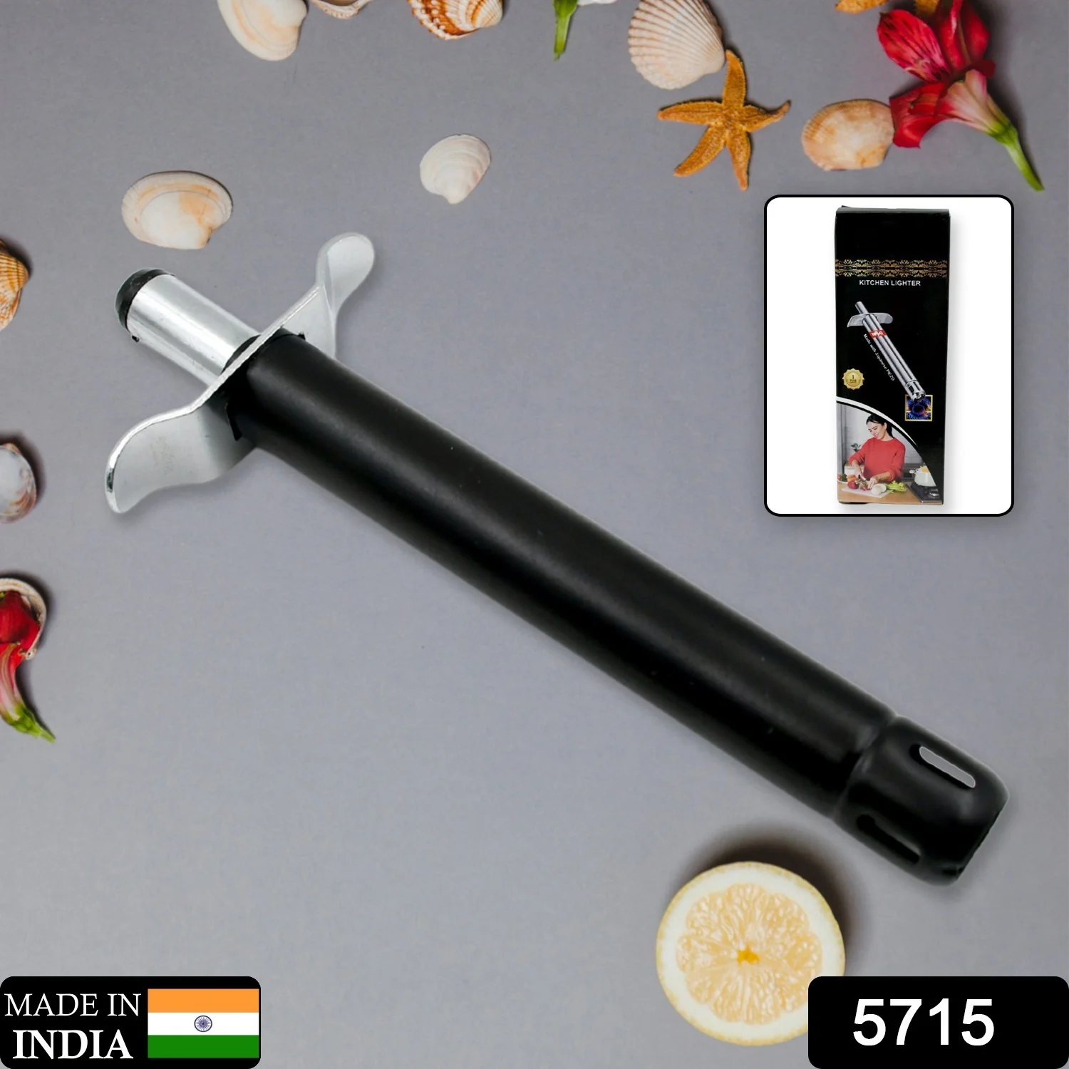 Stainless Steel Gas Lighter – Unbreakable & Rustproof | CookAura - Image 3