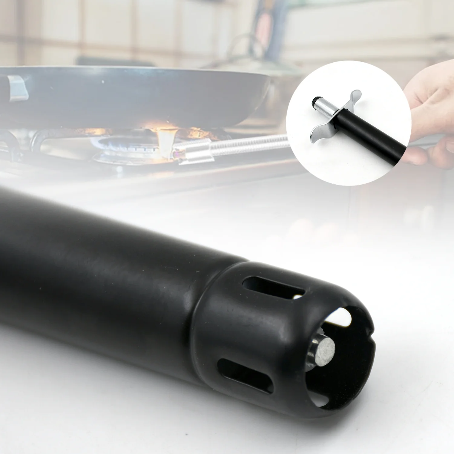 Stainless Steel Gas Lighter – Unbreakable & Rustproof | CookAura - Image 5