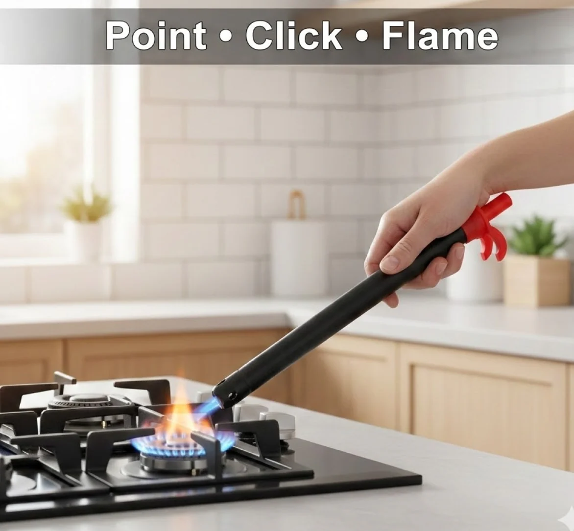 Stainless Steel Gas Lighter – Durable Kitchen Ignition | FirePot - Image 5