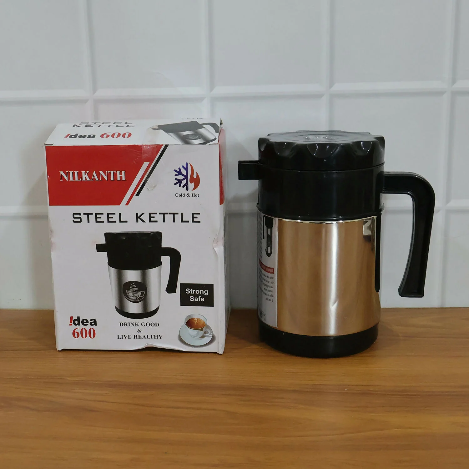 Stainless Steel Insulated Kettle – Keeps Drinks Hot or Cold - Image 7