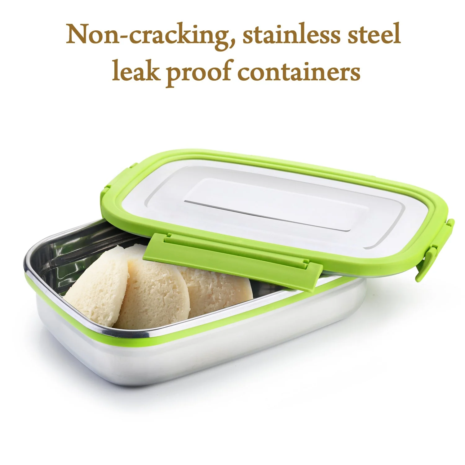 Stainless Steel Lunch Pack – Leakproof & Compact - Image 4