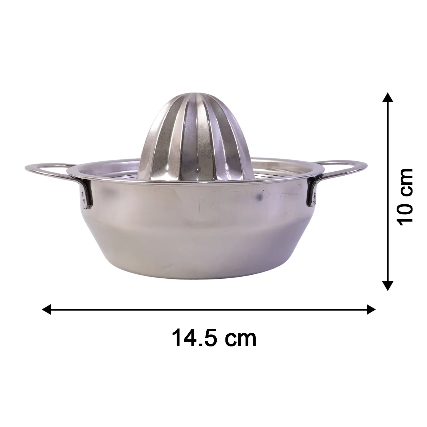 Stainless Steel Citrus Juicer – Manual Hand Press for Fresh Juice - Image 6