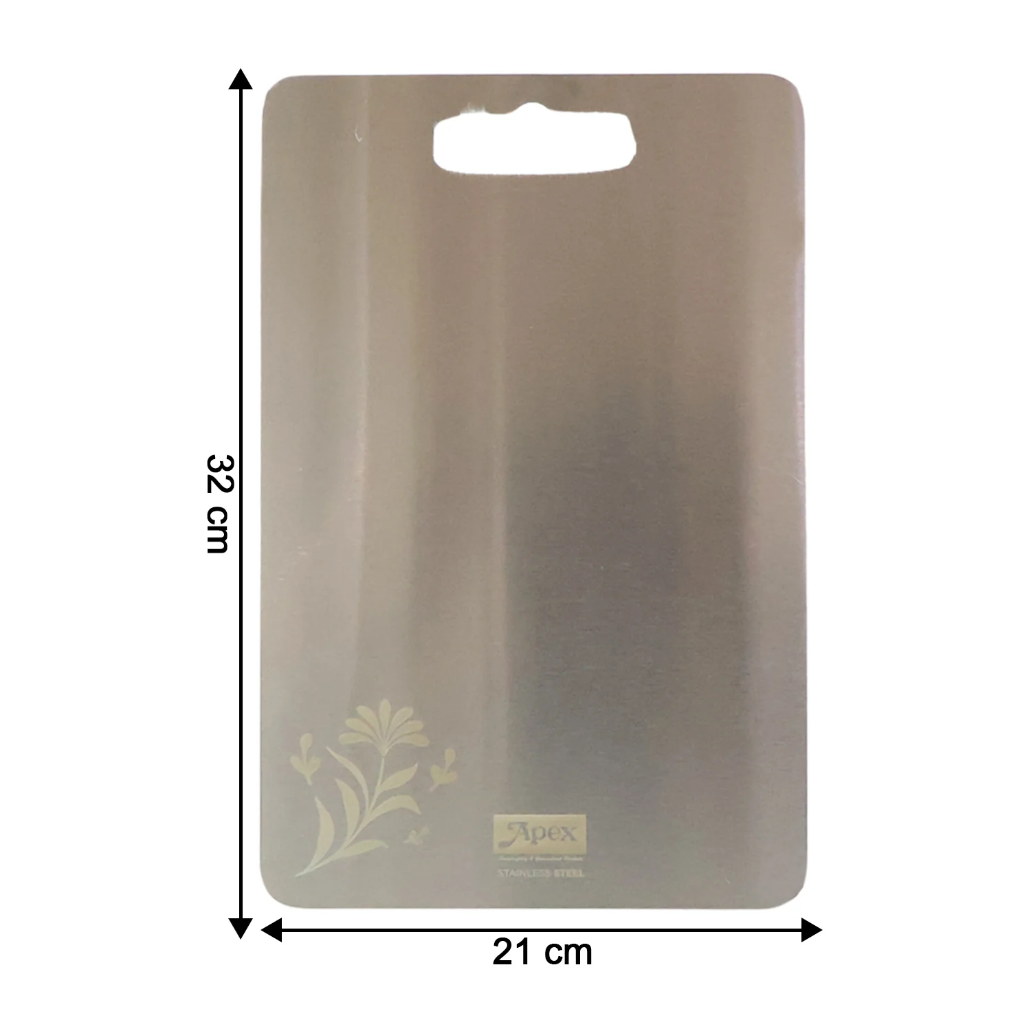 Stainless Steel Multipurpose Cutting Board – Compact 210x320mm - Image 4