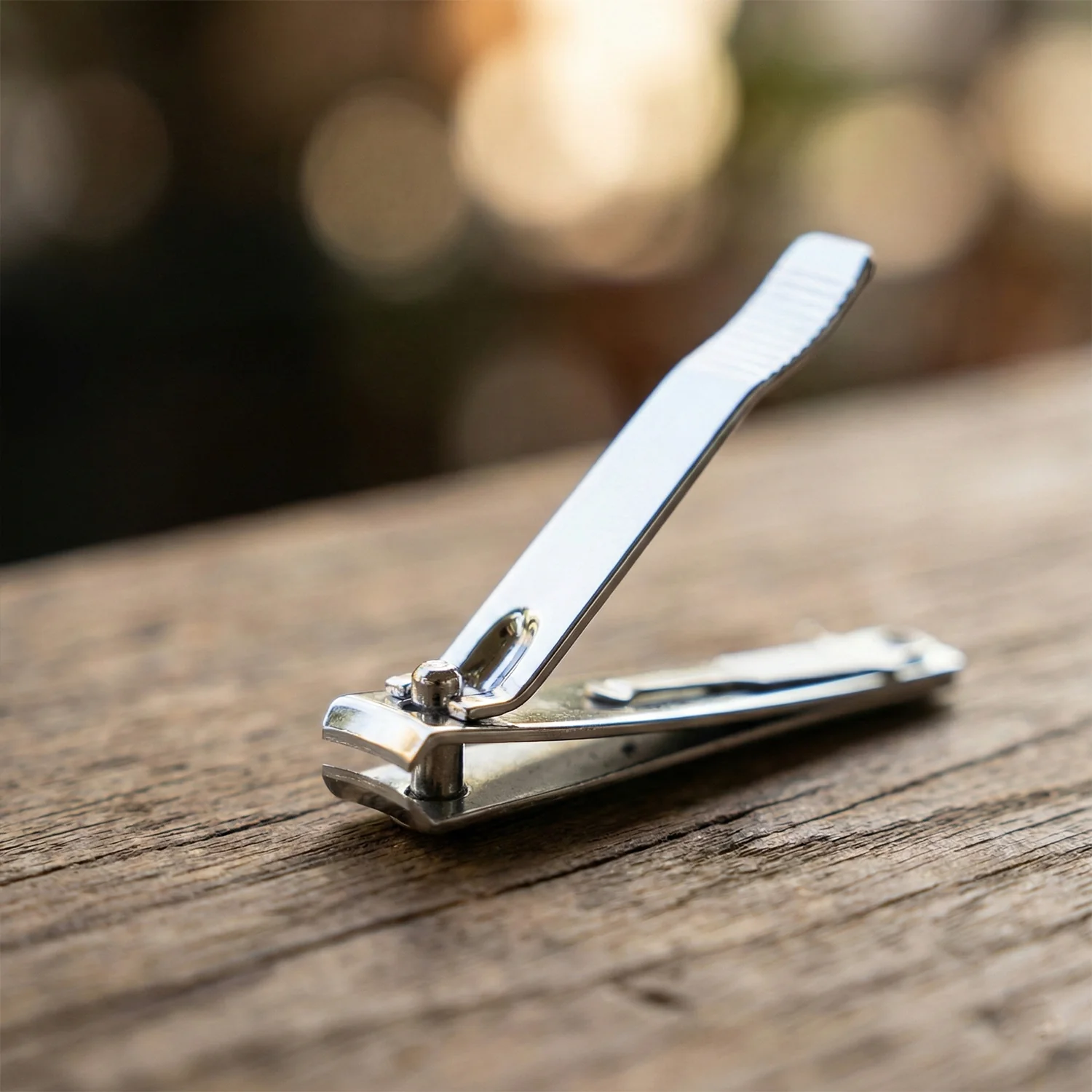 Stainless Steel Nail Clippers – Compact Set with Keychain Holder - Image 7