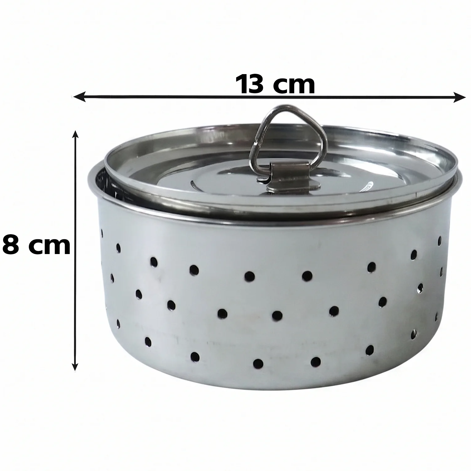 Stainless Steel Paneer Maker Mould with Lid for Cheese and Tofu Pre... - Image 6