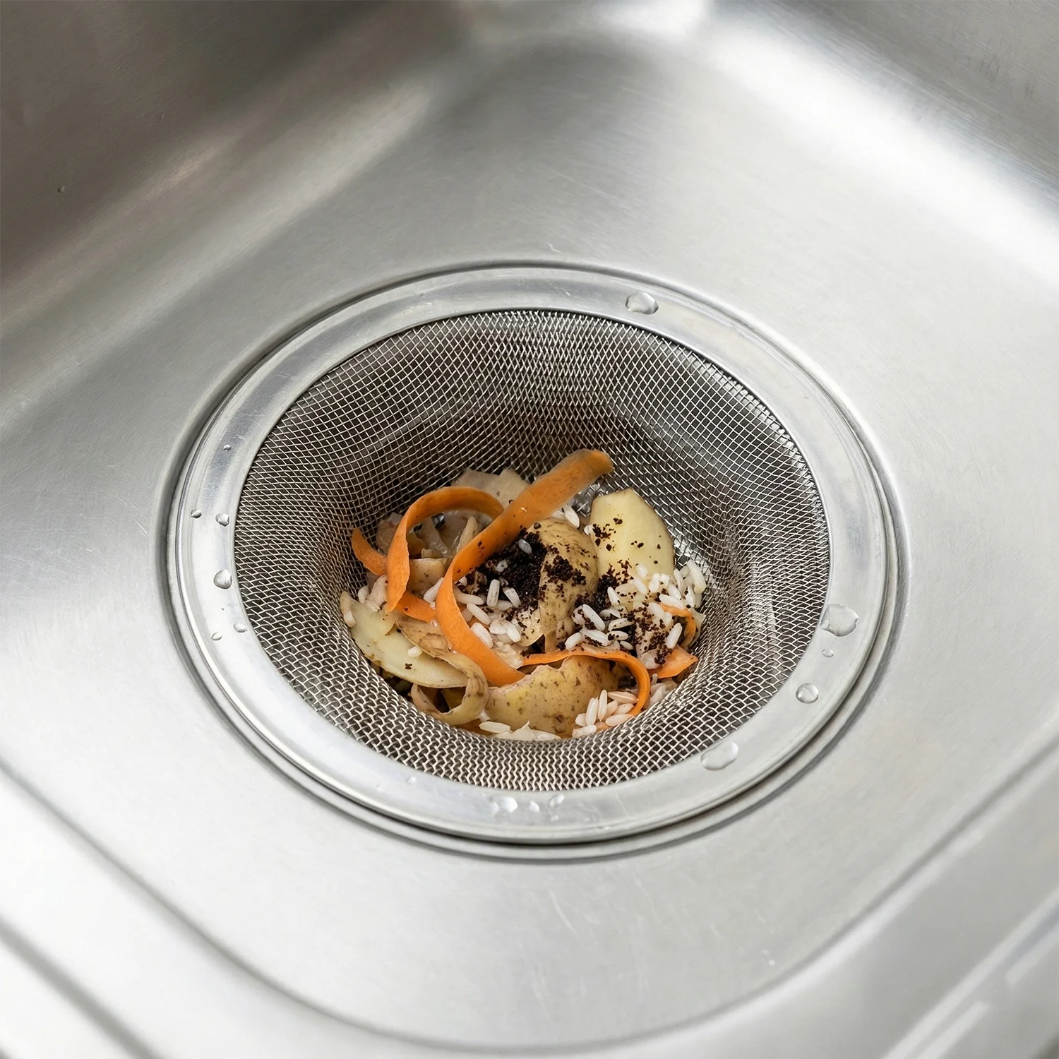 Stainless Steel Sink Drain Strainer Set – Prevents Clogs & Odors - Image 7